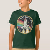 Astrophysics Vintage Emblem V02 Tシャツ (正面)