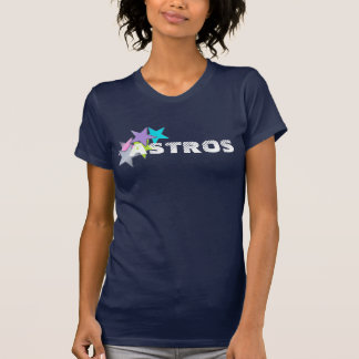 Astrosは星のTシャツを着色しました Tシャツ