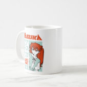 Asuka Langley Nge T - Shirt コーヒーマグカップ (正面左)