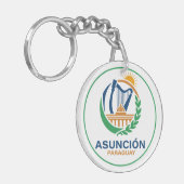 Asuncion Paraguay South America キーホルダー (正面左)