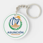 Asuncion Paraguay South America キーホルダー (裏面)