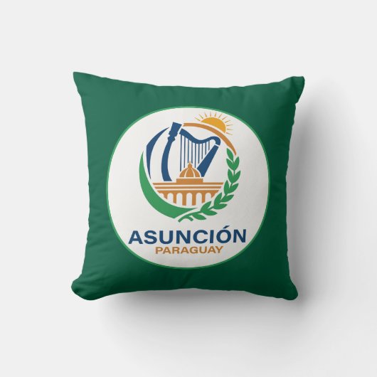 Asuncion Paraguay South America クッション (正面)