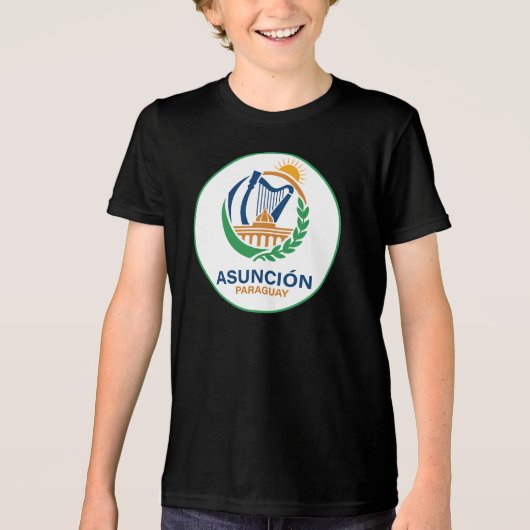 Asuncion Paraguay South America トライブレンドＴシャツ (正面)