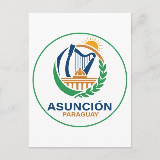 Asuncion Paraguay South America ポストカード (正面)