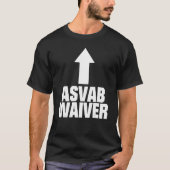 ASVAB免除 Tシャツ (正面)