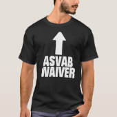 ASVAB免除 Tシャツ (正面)