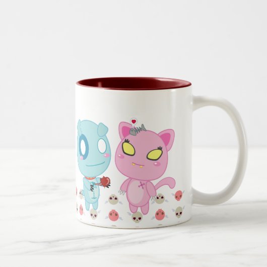 Asyl及びNadelのバレンタイン-私のハートはあなたのです ツートーンマグカップ (右)