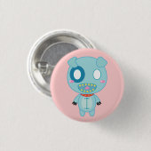 Asyl犬 缶バッジ (正面&裏面)