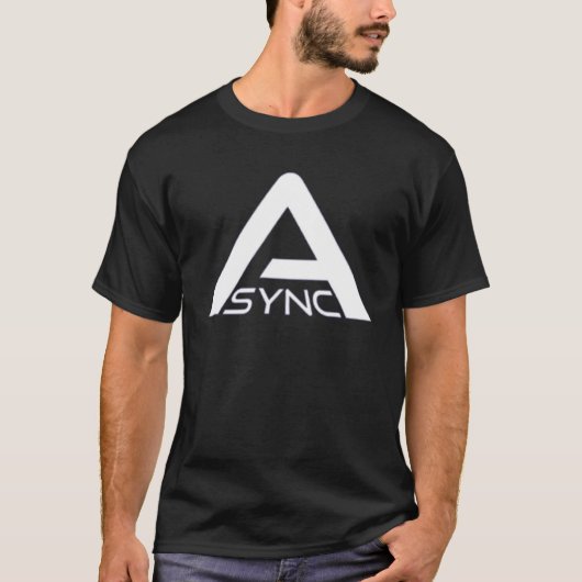 ASYNC Backrooms Pixels研究所 Tシャツ (正面)