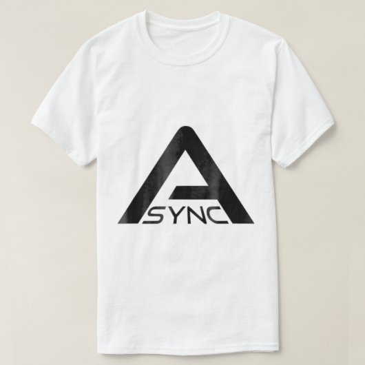 ASYNC  Backrooms Pixels Research  Tシャツ (デザイン正面)