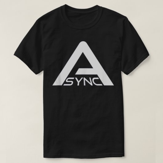 ASYNC Backrooms Pixels Research Tシャツ (デザイン正面)