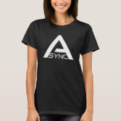 ASYNC - Backrooms Pixels Research Tシャツ (正面)