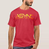 Async Backrooms Research Creepypasta Liminal Analo Tシャツ (正面)