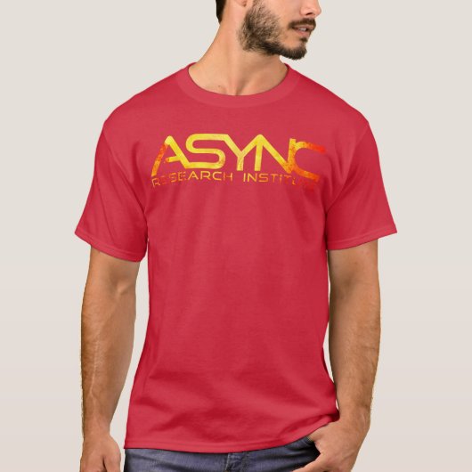 Async Backrooms Research Creepypasta Liminal Analo Tシャツ (正面)