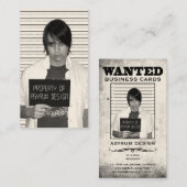 asyrumの顔写真はポスターがほしいと思いました 名刺 (正面/裏面)