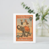 「Atゲイコニーアイランド」ミュージカルコメディポスター#3 ポストカード (スタンド正面)