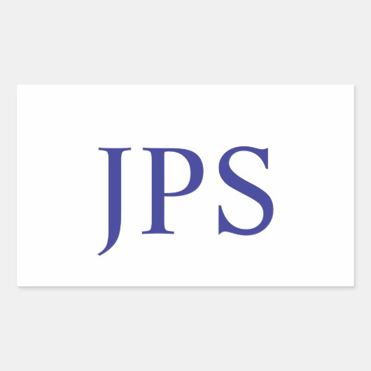 ATゴルフ 長方形シール (正面)