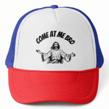 At 来 Me Bro Jesus おもしろい Christian Bible Cap