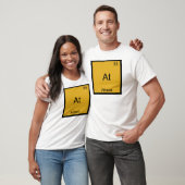 At – 無神論おもしろい化学要素シンボルT Tシャツ (ユニセックス)