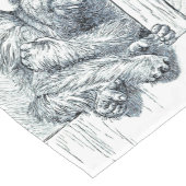 At 遊 Young Gorilla Table Runner ショートテーブルランナー (コーナー)