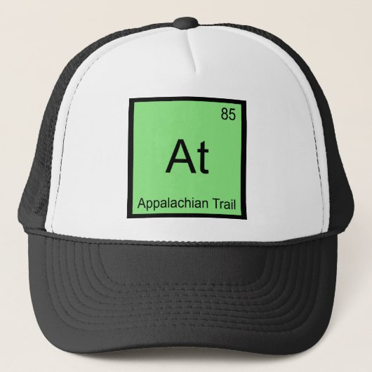 At - Appalachian Trail Chemistry ElementシンボルT キャップ (正面)