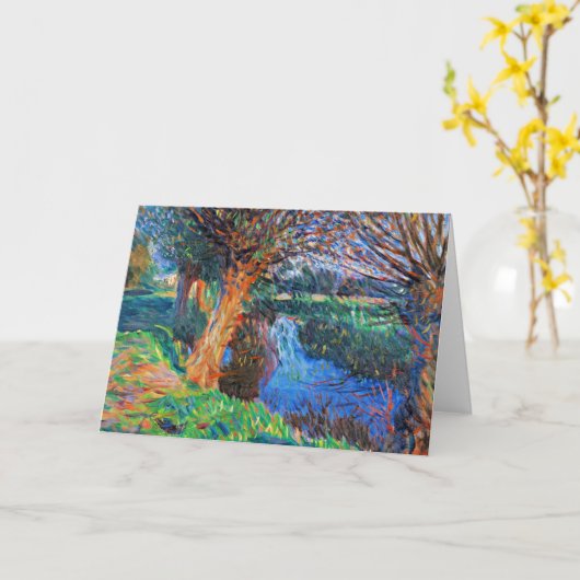 At Calcot by John Singer Sargent カード (黄色い花)