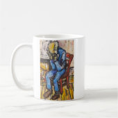 At Eternity's Gate Miniature Painting コーヒーマグカップ (左)