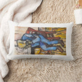 At Eternity's Gate Miniature Painting ランバークッション (ブランケット)