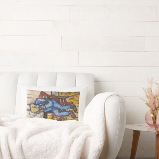 At Eternity's Gate Miniature Painting ランバークッション (ソファ)