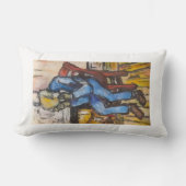 At Eternity's Gate Miniature Painting ランバークッション (正面)