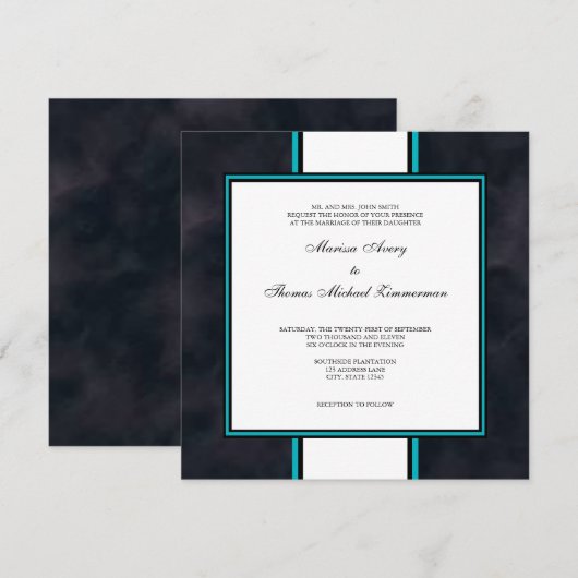 At First Sight 招待状 (正面/裏面)