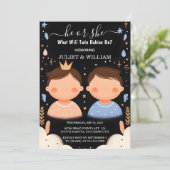 At Games Ohベビー共同デュアルツインジェンダーのリビール 招待状 (スタンド正面)