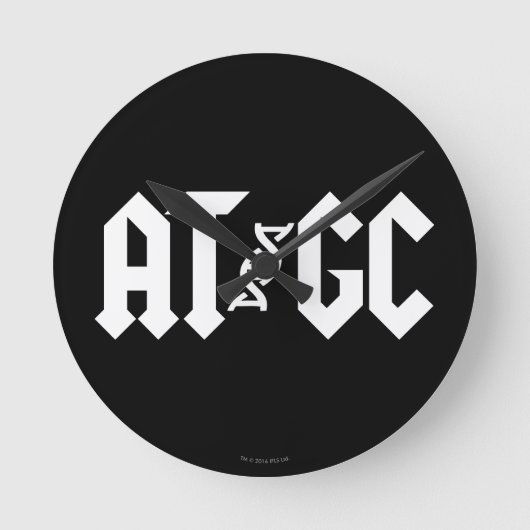 AT_GC ラウンド壁時計 (正面)
