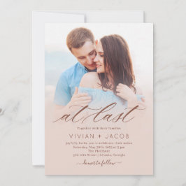 At Last Photo結婚式招待状 招待状