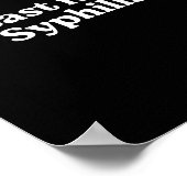 At Least It's Not Syphilis Funny Quote  ポスター (角)