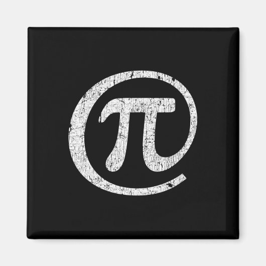 At Pi Symbol @ MathギークPi Day マグネット (正面)