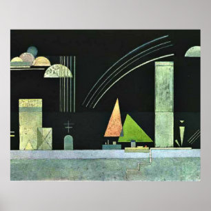 At Rest by Kandinsky ポスター
