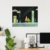 At Rest by Kandinsky ポスター (ホームオフィス)