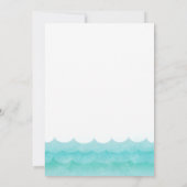 At Sea 航海の Save the Dates セーブザデート (裏面)