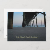 At Sea Level - Oak Island, NC ポストカード (正面/裏面)