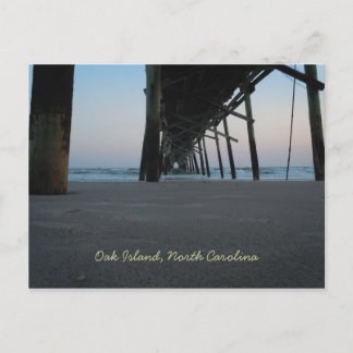 At Sea Level - Oak Island, NC ポストカード