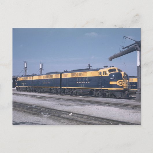 AT&SF EMD FT、セット ポストカード (正面)