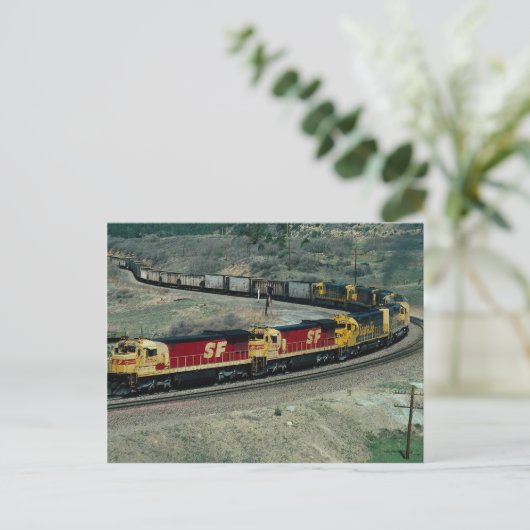 AT&SF GE ポストカード (スタンド正面)
