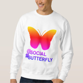 At Social Hashtag Butterfly [Hyper Filter remix] スウェットシャツ
