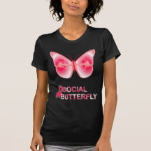 At Social Hashtag Butterfly
