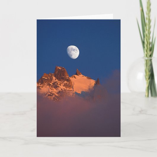 At Sunrise | Aiguille du Plan Chamonix, France カード (正面)