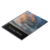 At Sunset 1ペルソナライズドモディラルゲストブック ノートブック (左側)