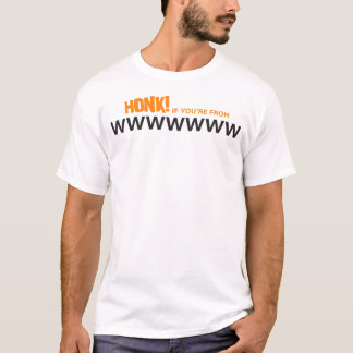 AT&TによってはTシャツが警笛を鳴らします Tシャツ