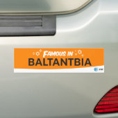 AT&Tの有名なステッカー バンパーステッカー (車上)