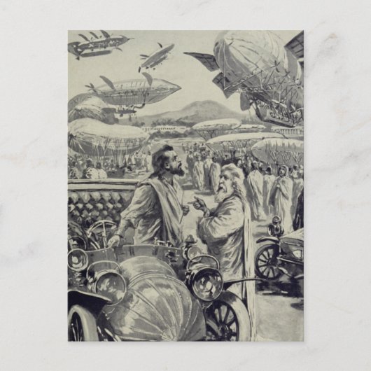 『At the Air Show』 ポストカード (正面)